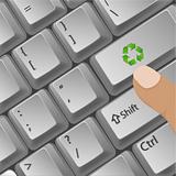 recycle button in key board