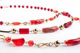 Red gem necklace