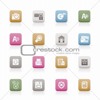 Internet and Website icons