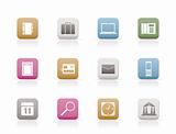 Business, Office and Mobile phone icons