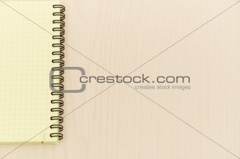 yellow note book