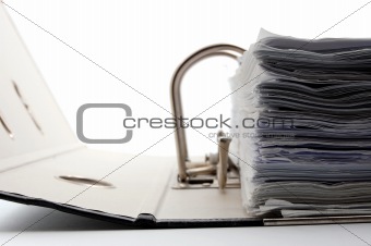 folder in an office 