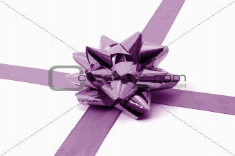 Christmas Gift with ribbon