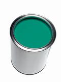 Green Paint can