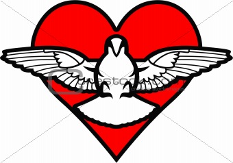 Image 3405479: Dove, heart, tattoo from Crestock Stock Photos
