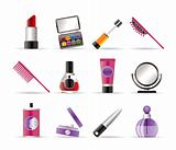 beauty,cosmetic and make-up icons