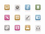 Computer and mobile phone Equipment Icons