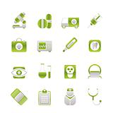 medical hospital and health care icons