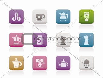 coffee industry signs and icons