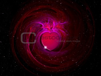 Abstract Valentines background