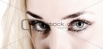 Photo of woman eyes