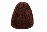 Brown winter hat