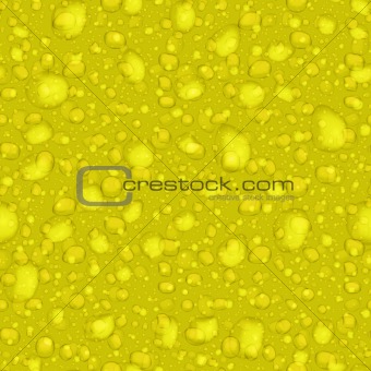 Spray on yellow background - abstract seamless texture