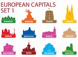 European capital symbols