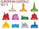 European capital symbols