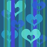 Hearts wallpaper (bluel)