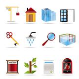 Realistic Real Estate icons