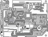 Vector circuitry - industrial high-tech background