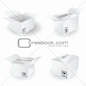 Box Icon and Signs icons