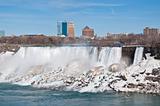 Niagara Falls (American) in Winter