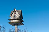 Birdhouse with Blue Sky