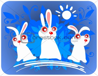 Easter rabbits