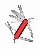 Red  Army Knife