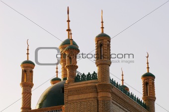 Roofs of a mosque