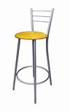 Steel bar stool 