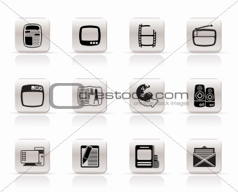 Simple Media icons