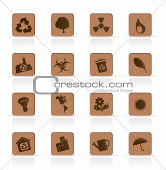 Wooden Ecology icons