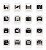 Simple Business, Office and Finance Icons