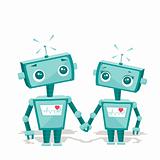 robots in love   
