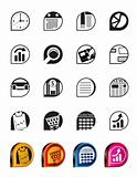 Simple Business and Office  Internet Icons