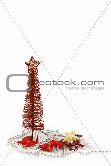 Red Christmas Tree decoration