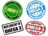 Omega 3 stamps