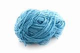 Blue  knitting wool