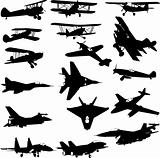 military airplanes