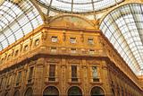 Vittorio Emmanuelle glass gallery in Milan