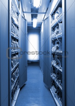 The communication and internet network server