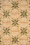 Seamless tile pattern of ancient ceramic tiles