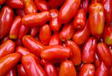 Red oval tomatoes