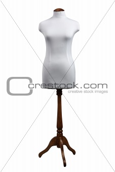 female mannequin with Clipping Paths