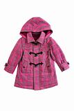Pink coat for toddler girl