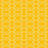 orange seamless ornament decorative background flow pattern
