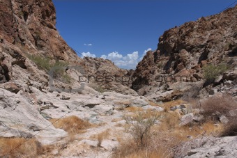 Harsh terrain in Nevada