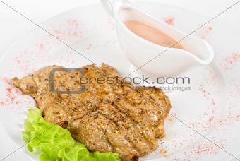 fried chicken steak