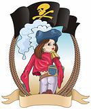 Girl-pirate