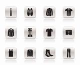 man fashion and clothes icons