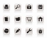 website, internet and computer icons